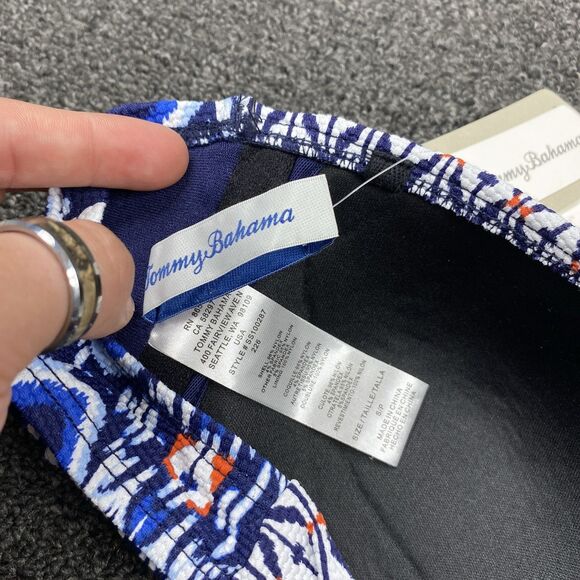 NEW Tommy Bahama Strapless Swim Top Bikini Back Tie Women’s Size Small - Picture 2 of 4